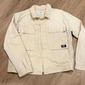 Vans Off-White Button-Up Jacket